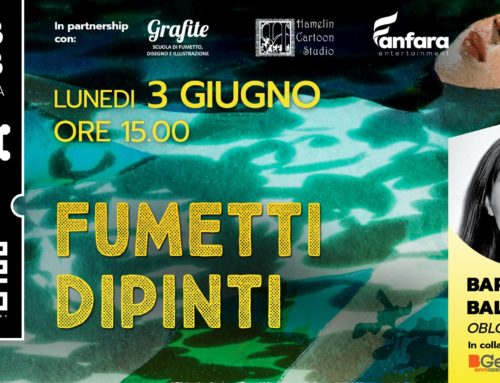 3 Giugno workshop su fumetti dipinti